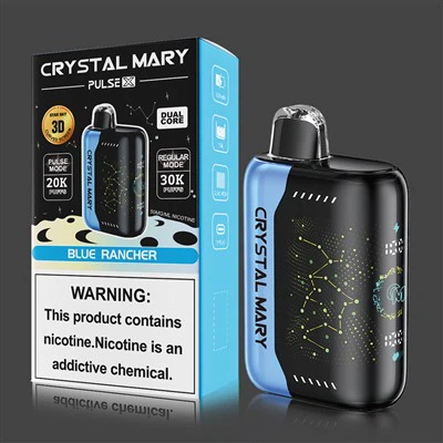 CM VAPE 30000 PUFF PULSE X Vape Saveur 5% : BLEU RANCHER