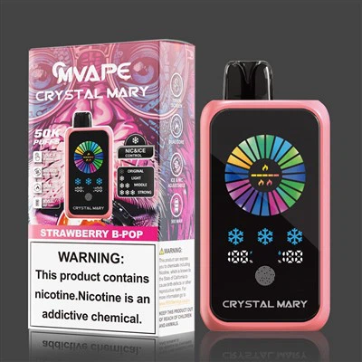 Vape Vape 50K Puffle jetable Vape Flavour: Strawberry B-pop